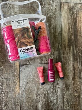 3 for $10 sale: Conair heatless roller set 31 assorted sizes - aveda samples